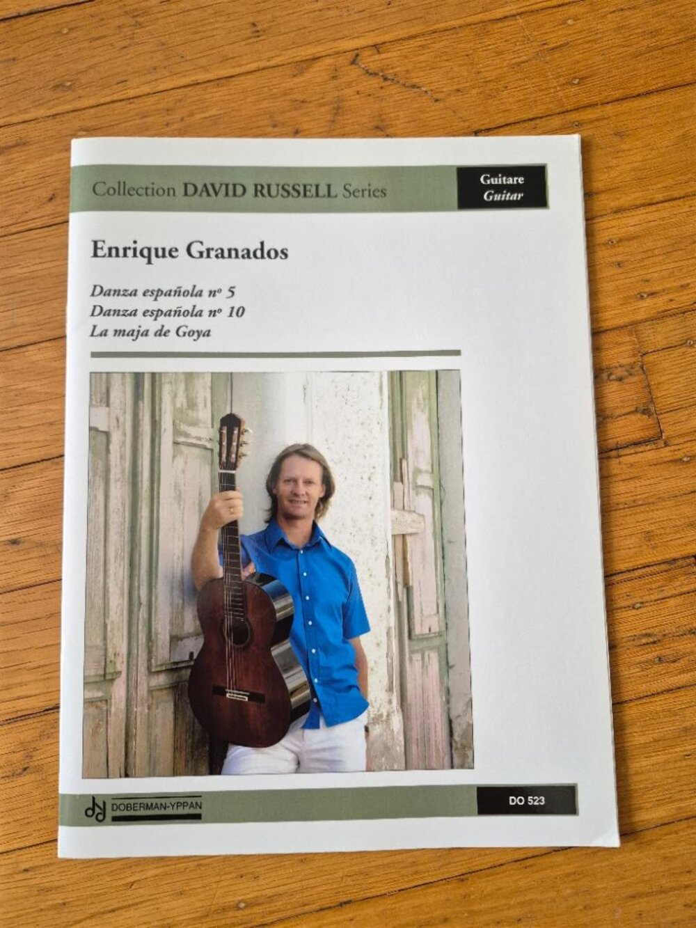 Enrique Granados Danza Española Guitar Music Book